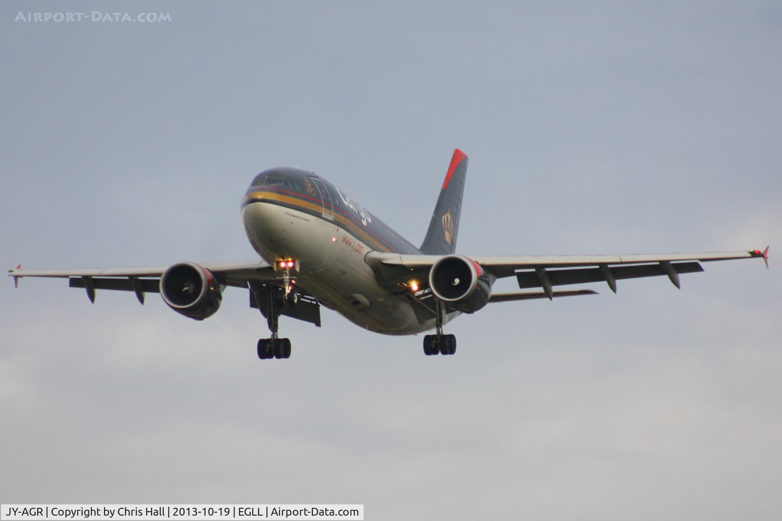 JY-AGR, 1988 Airbus A310-304(F) C/N 490/4451, Royal Jordanian