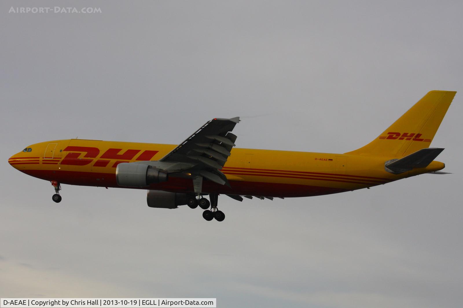 D-AEAE, 1995 Airbus A300B4-622R(F) C/N 753, DHL