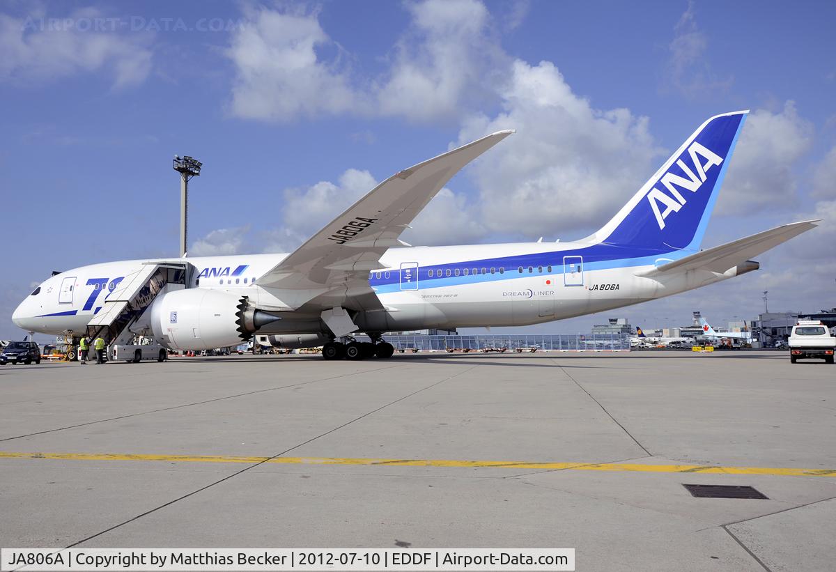 JA806A, 2012 Boeing 787-8 Dreamliner C/N 34515, JA806A