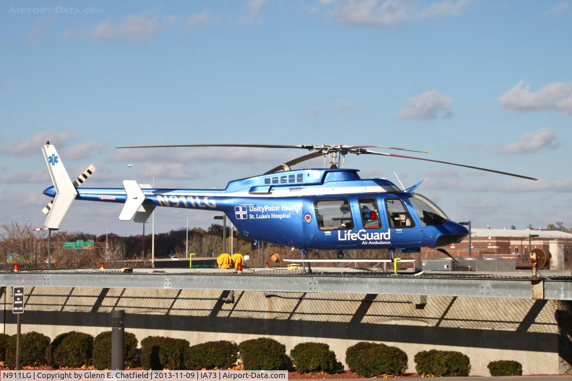 N911LG, 2013 Bell 407 C/N 54128, The 