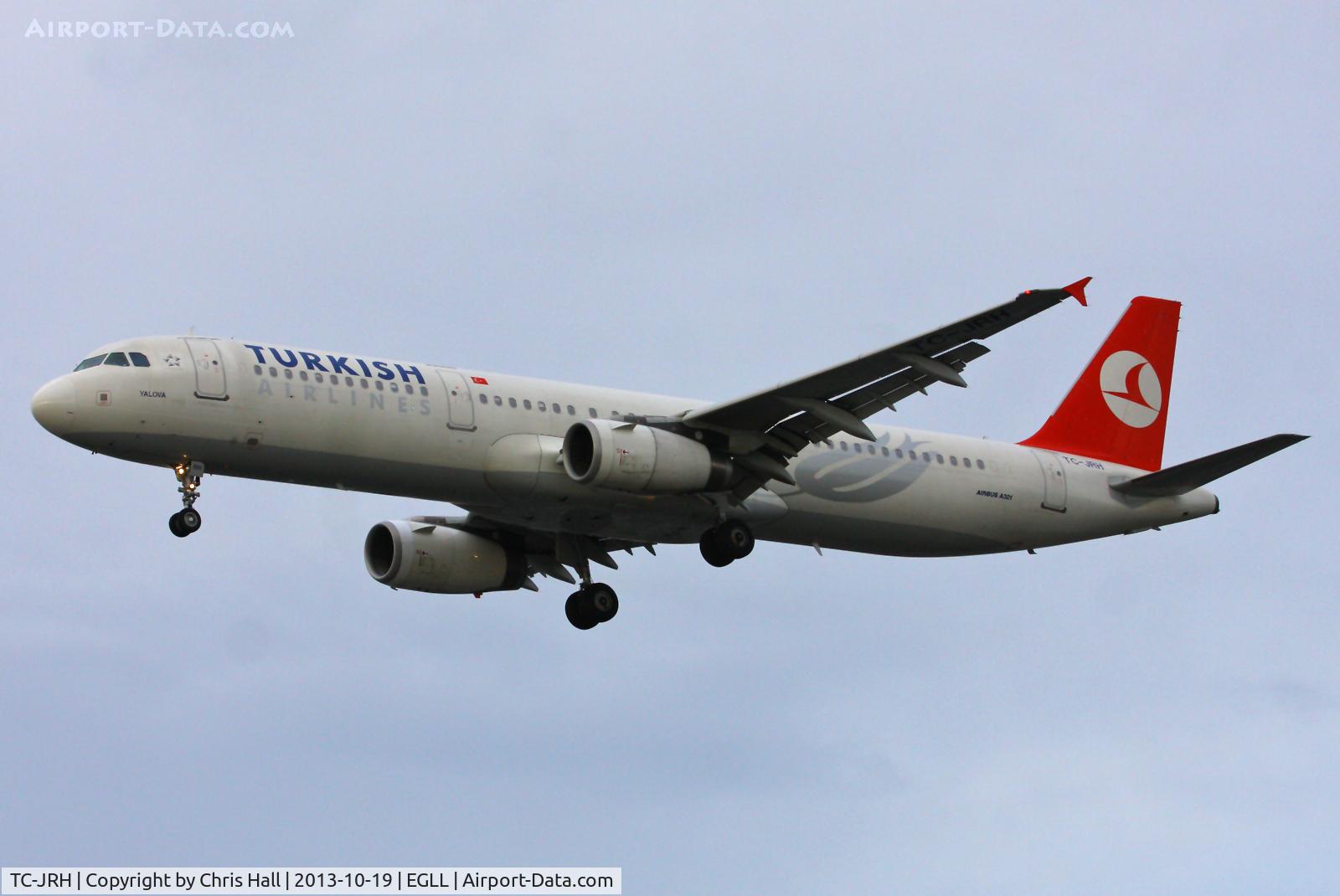 TC-JRH, 2008 Airbus A321-231 C/N 3350, Turkish Airlines