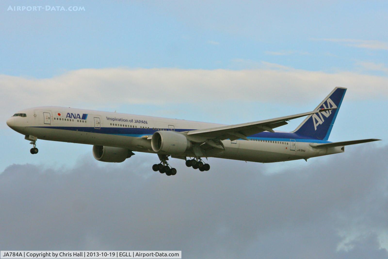JA784A, 2009 Boeing 777-381/ER C/N 37950, All Nippon Airways
