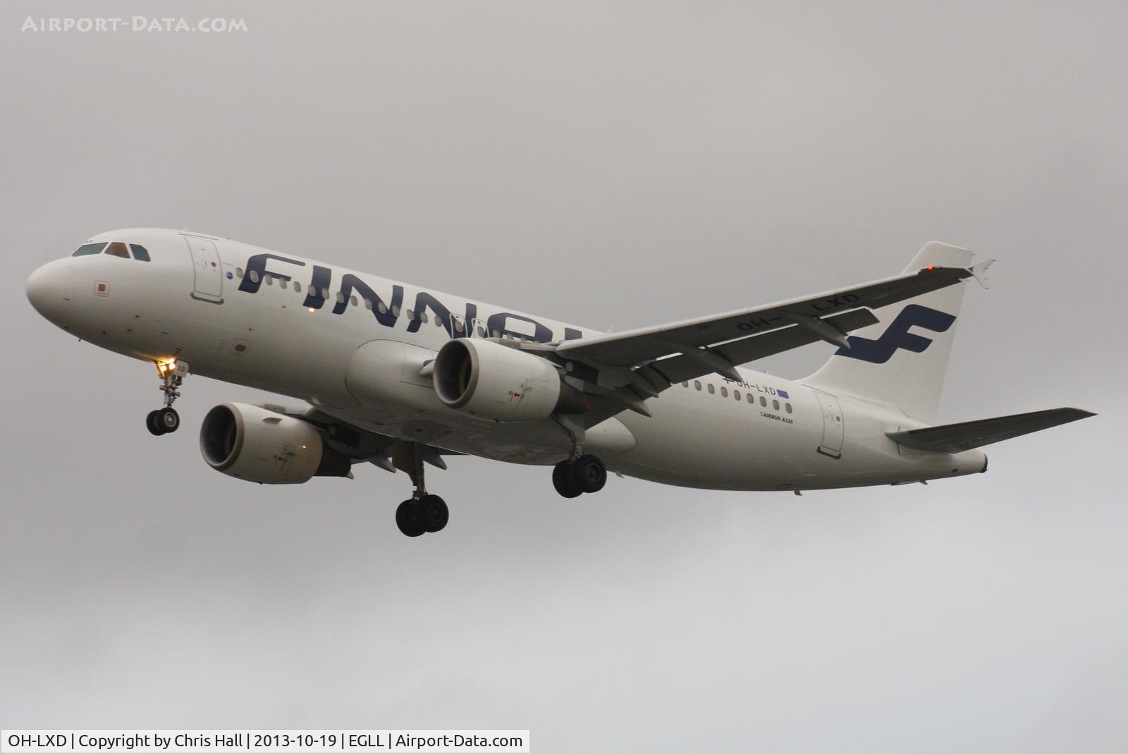 OH-LXD, 2001 Airbus A320-214 C/N 1588, Finnair