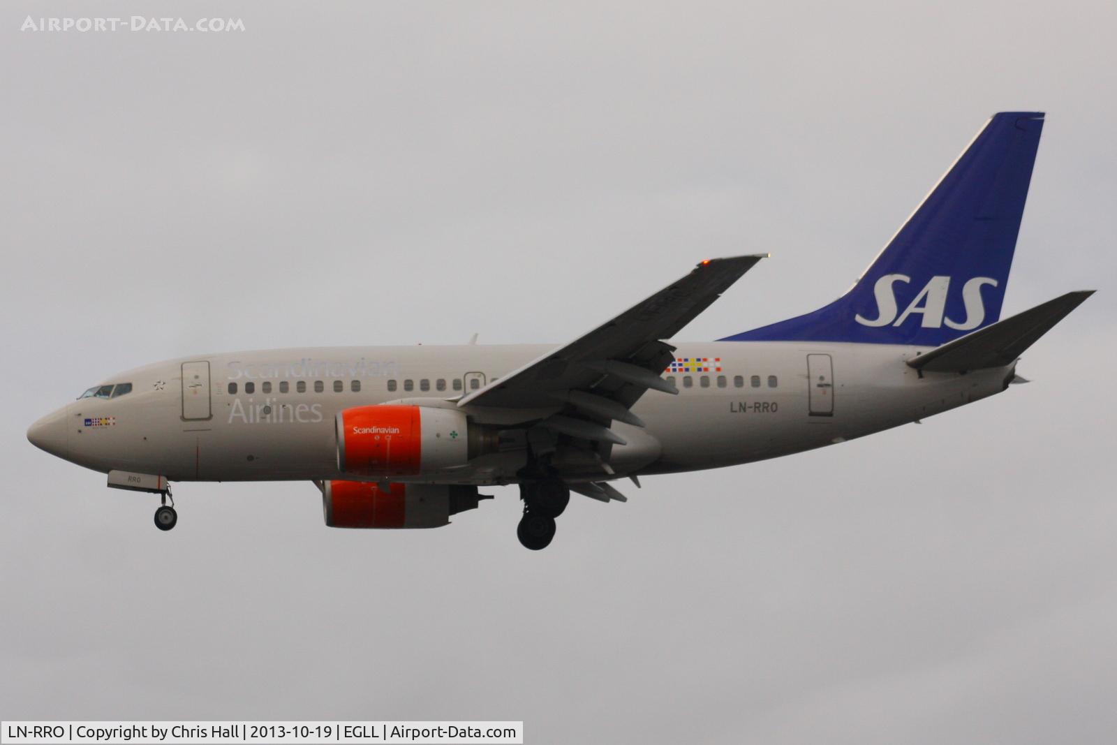 LN-RRO, 1998 Boeing 737-683 C/N 28288, SAS Scandinavian Airlines