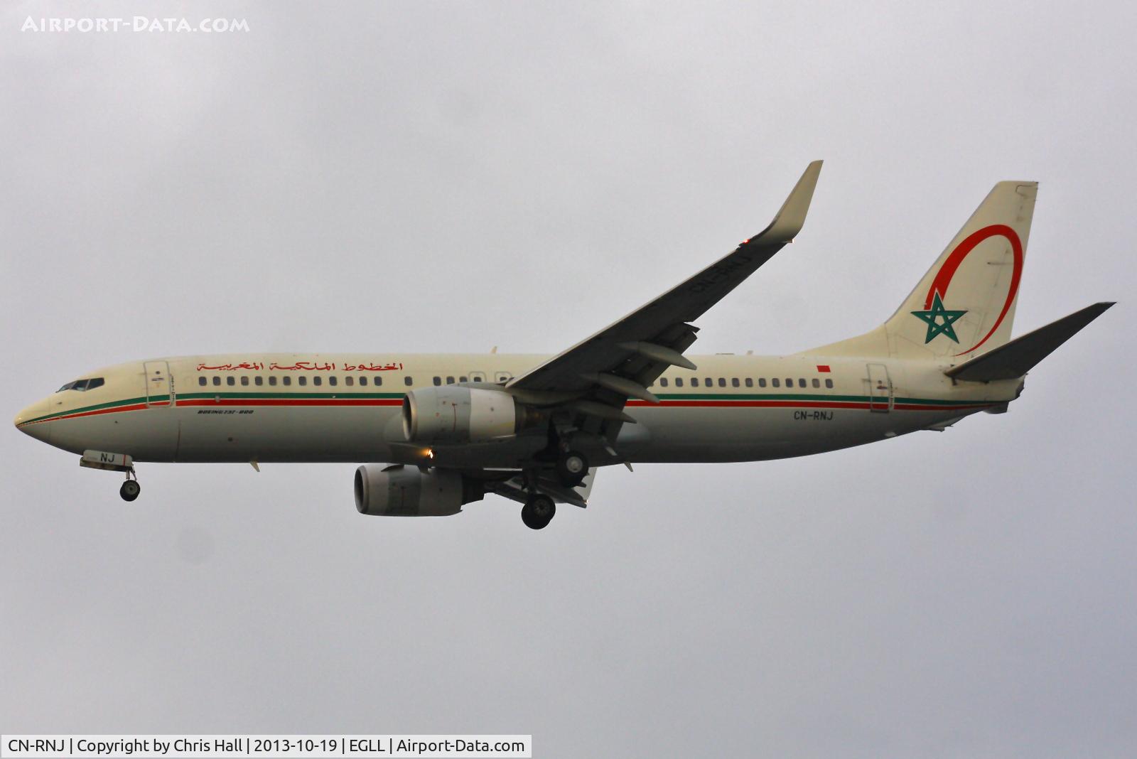 CN-RNJ, 1998 Boeing 737-8B6 C/N 28980, Royal Air Maroc