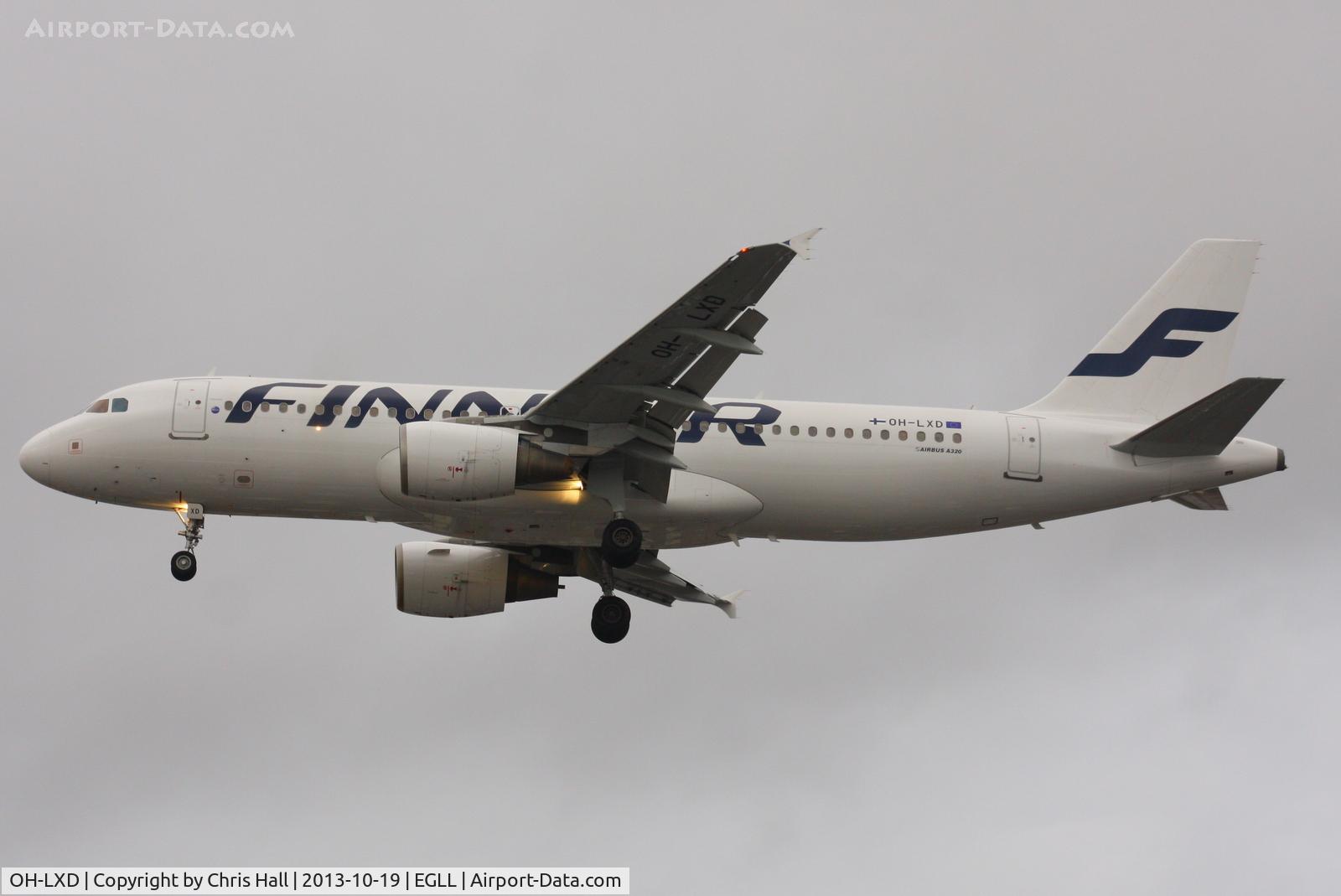 OH-LXD, 2001 Airbus A320-214 C/N 1588, Finnair