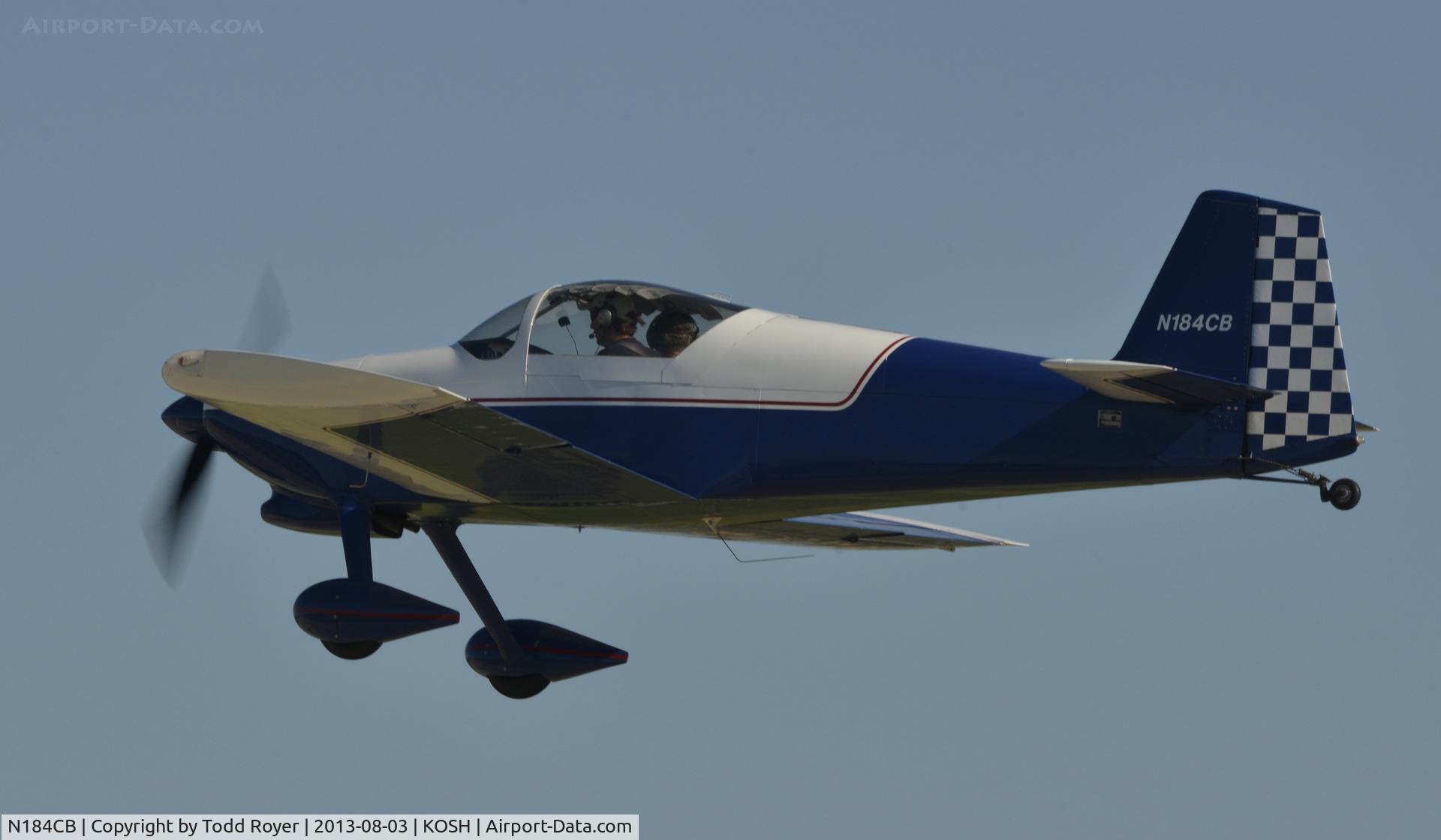 N184CB, 2002 Vans RV-6 C/N 25454, Airventure 2013