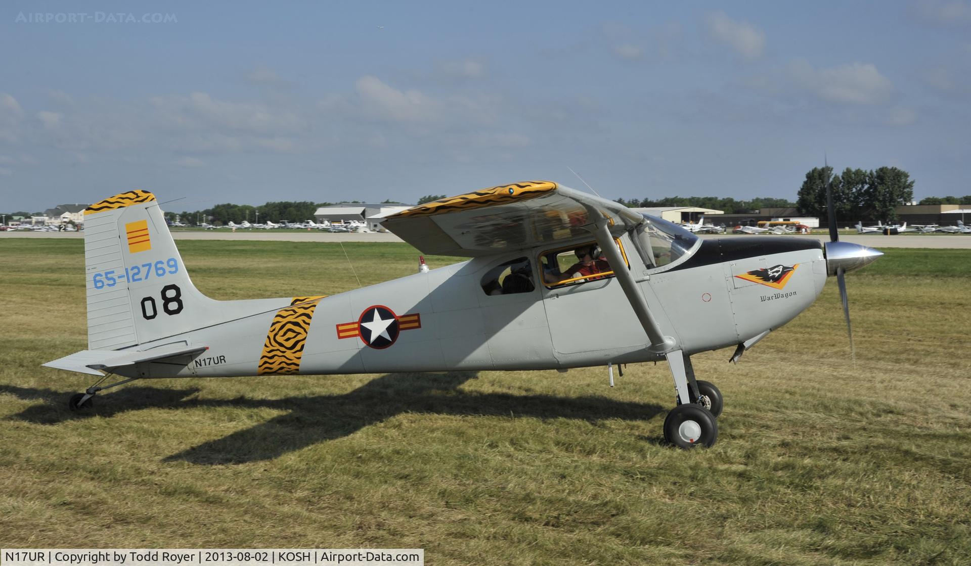 N17UR, Cessna 180 C/N 31008, Airventure 2013
