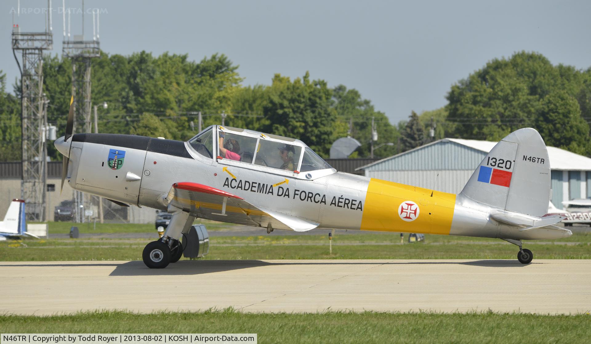 N46TR, 1955 De Havilland Canada DHC-1 Chipmunk C/N 1320, Airventure 2013
