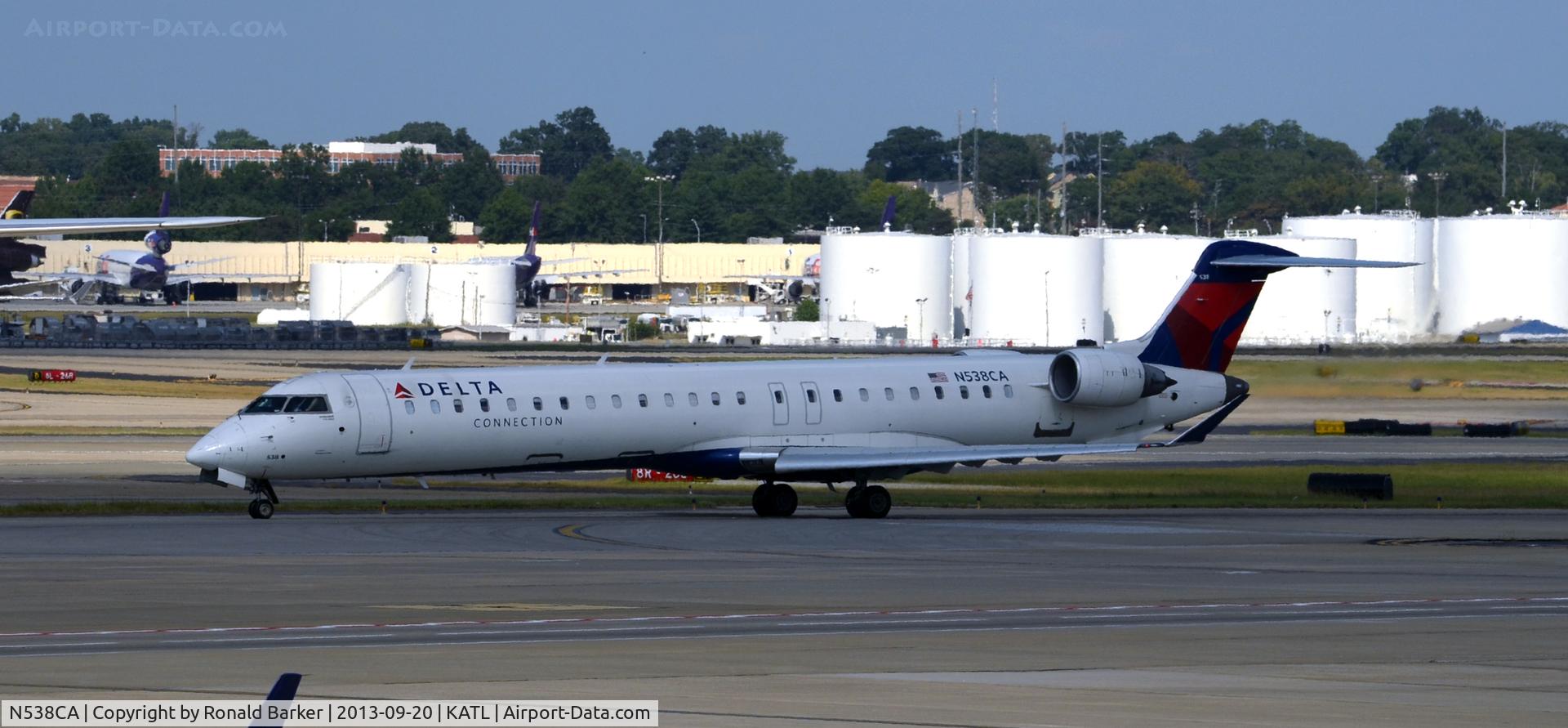 N538CA, 2008 Bombardier CRJ-900ER (CL-600-2D24) C/N 15157, Atlanta