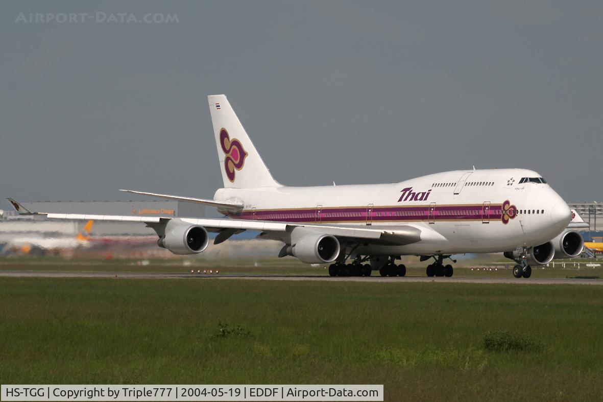 HS-TGG, 2003 Boeing 747-4D7 C/N 33771, Thai International