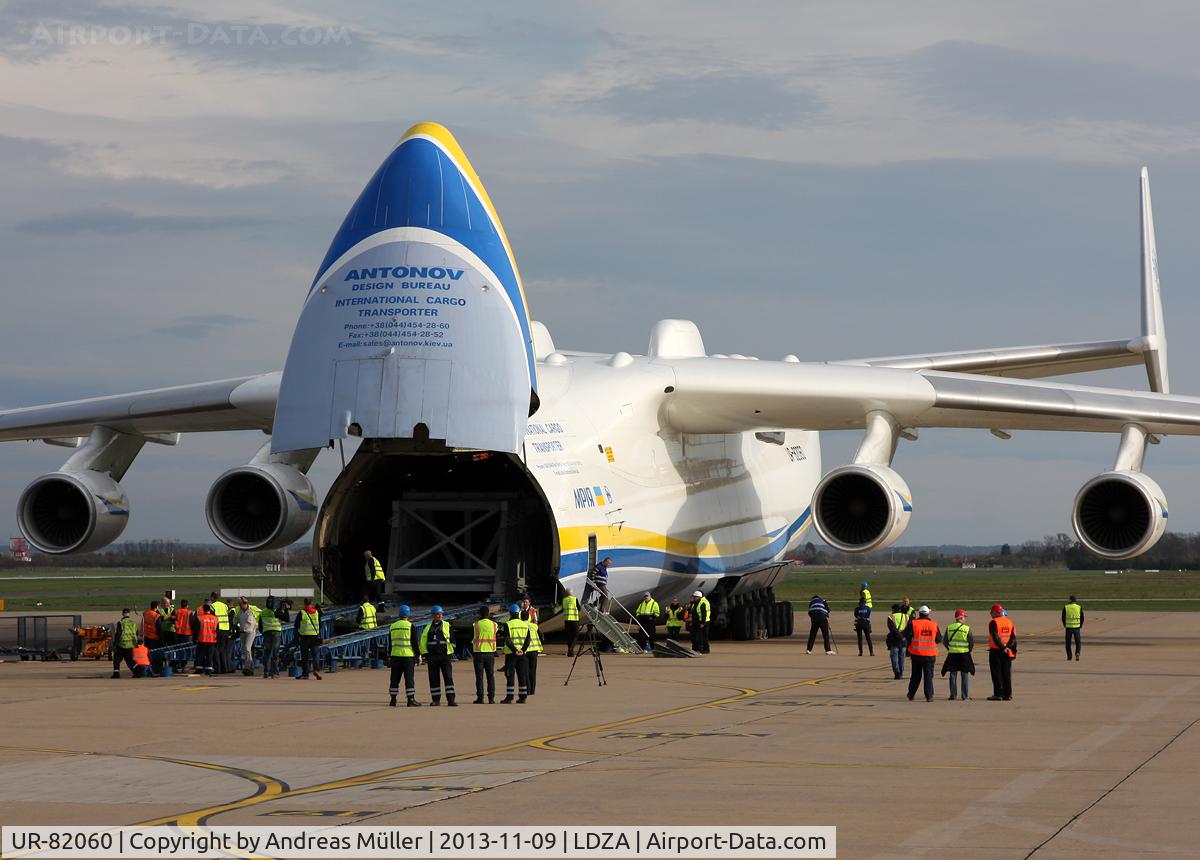 UR-82060, 1988 Antonov An-225 Mriya C/N 19530503763, @ Zagreb.