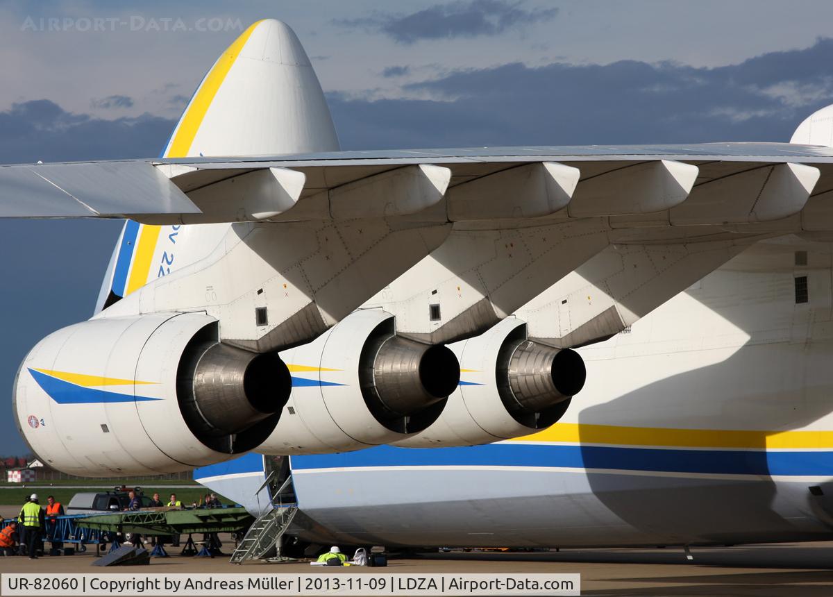 UR-82060, 1988 Antonov An-225 Mriya C/N 19530503763, @ Zagreb.