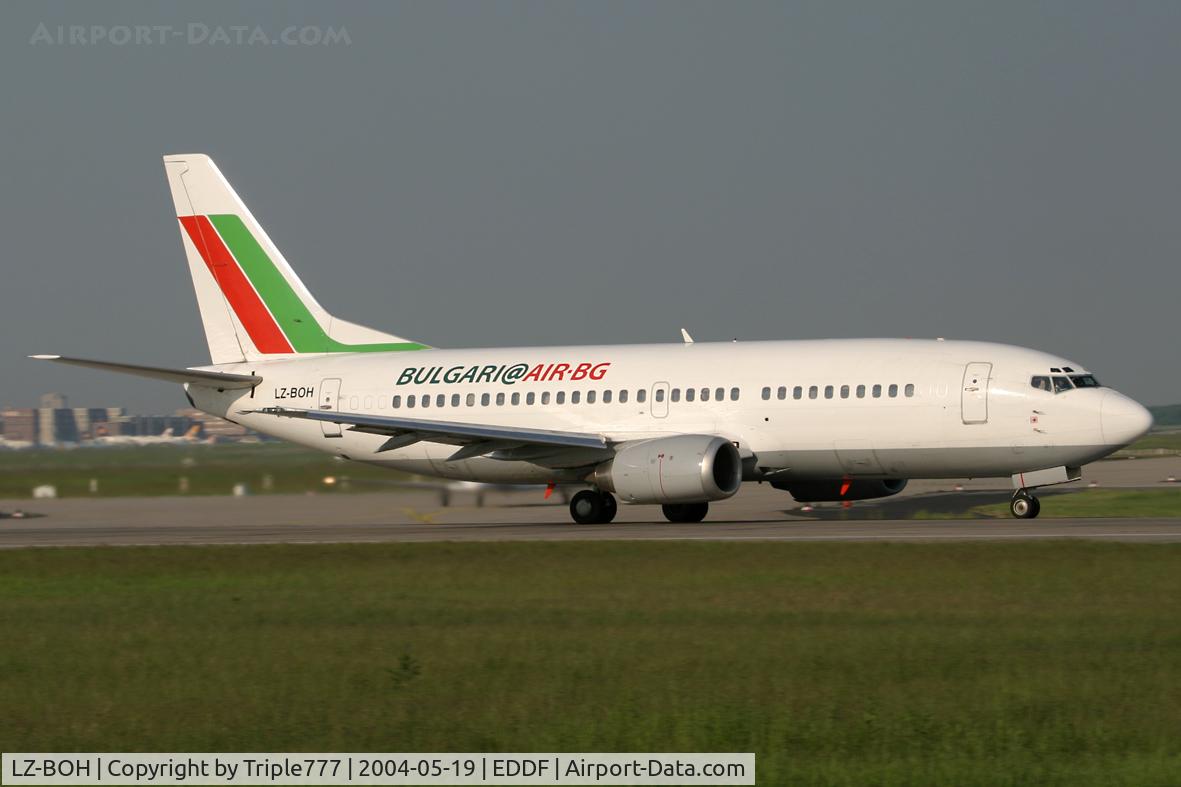 LZ-BOH, 1986 Boeing 737-330 C/N 23530, Bulgaria Air