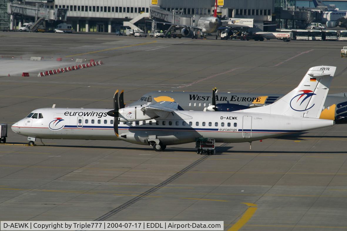 D-AEWK, 1995 ATR 72-212 C/N 446, Eurowings