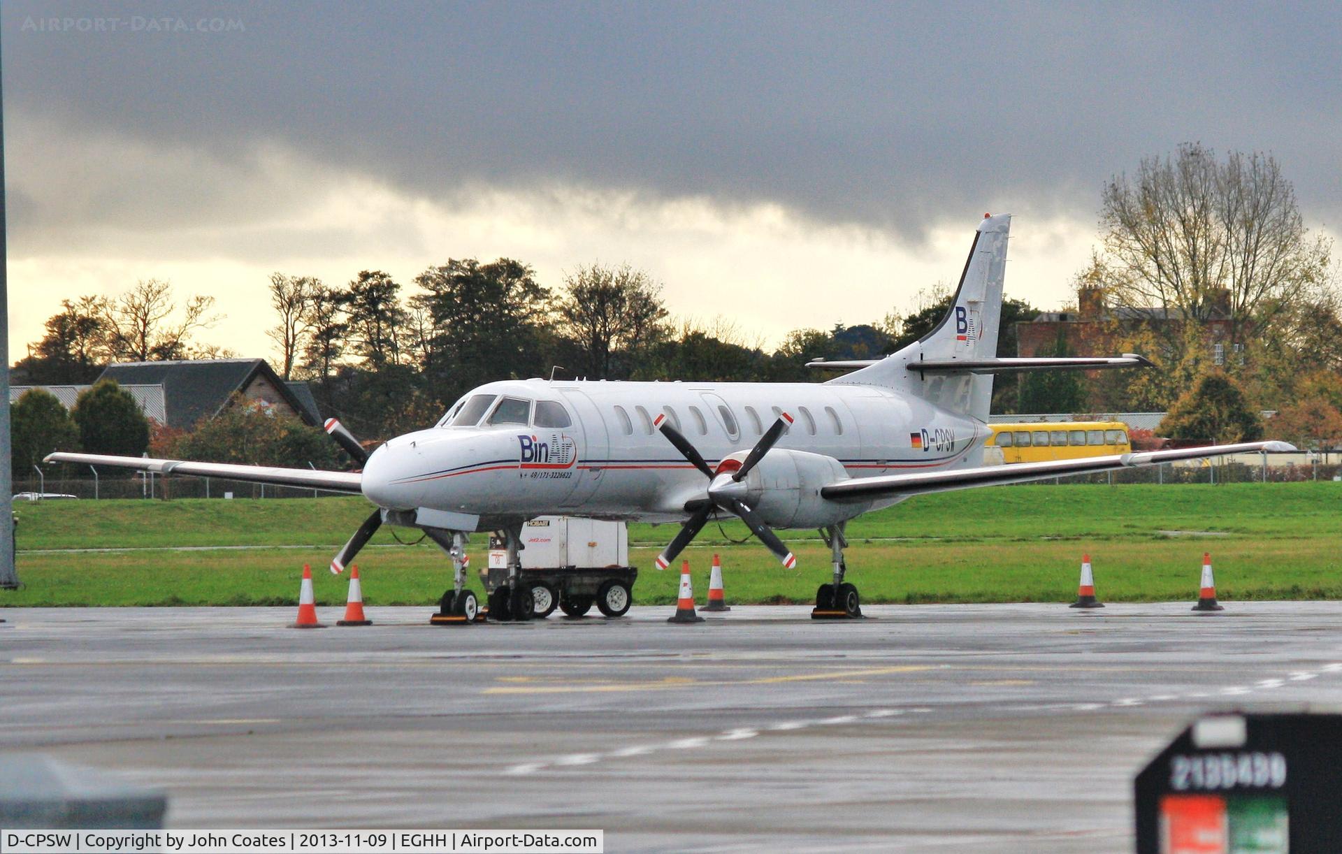 D-CPSW, 1990 Fairchild SA-227AC Metro III C/N AC-757B, Visiting in dodgy weather!