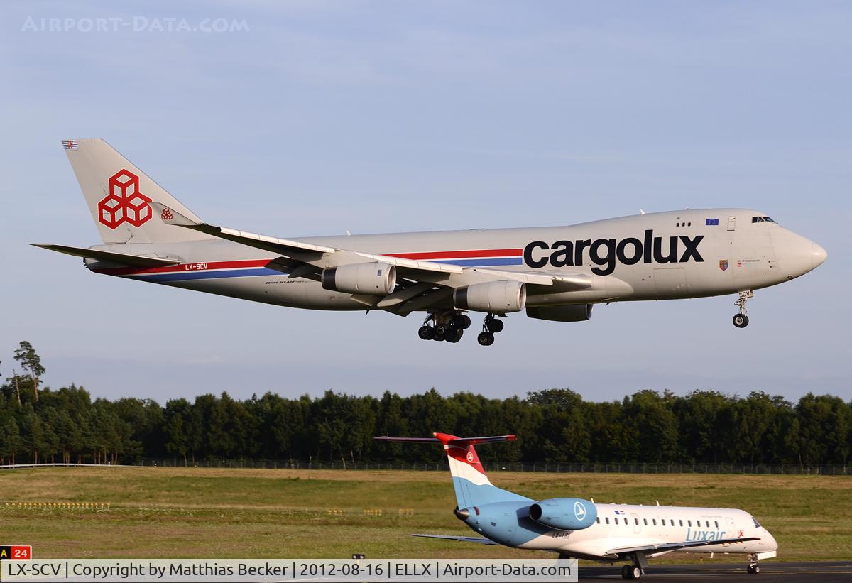 LX-SCV, 2001 Boeing 747-4R7F/SCD C/N 29733, LX-SCV