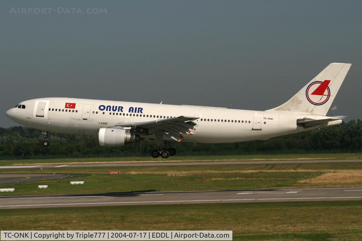 TC-ONK, Airbus A300B4-103 C/N 086, Onur Air