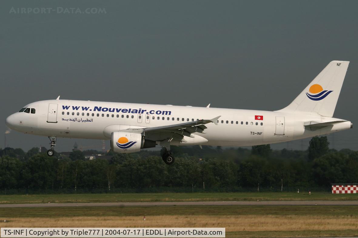 TS-INF, 1992 Airbus A320-212 C/N 299, Nouvelair