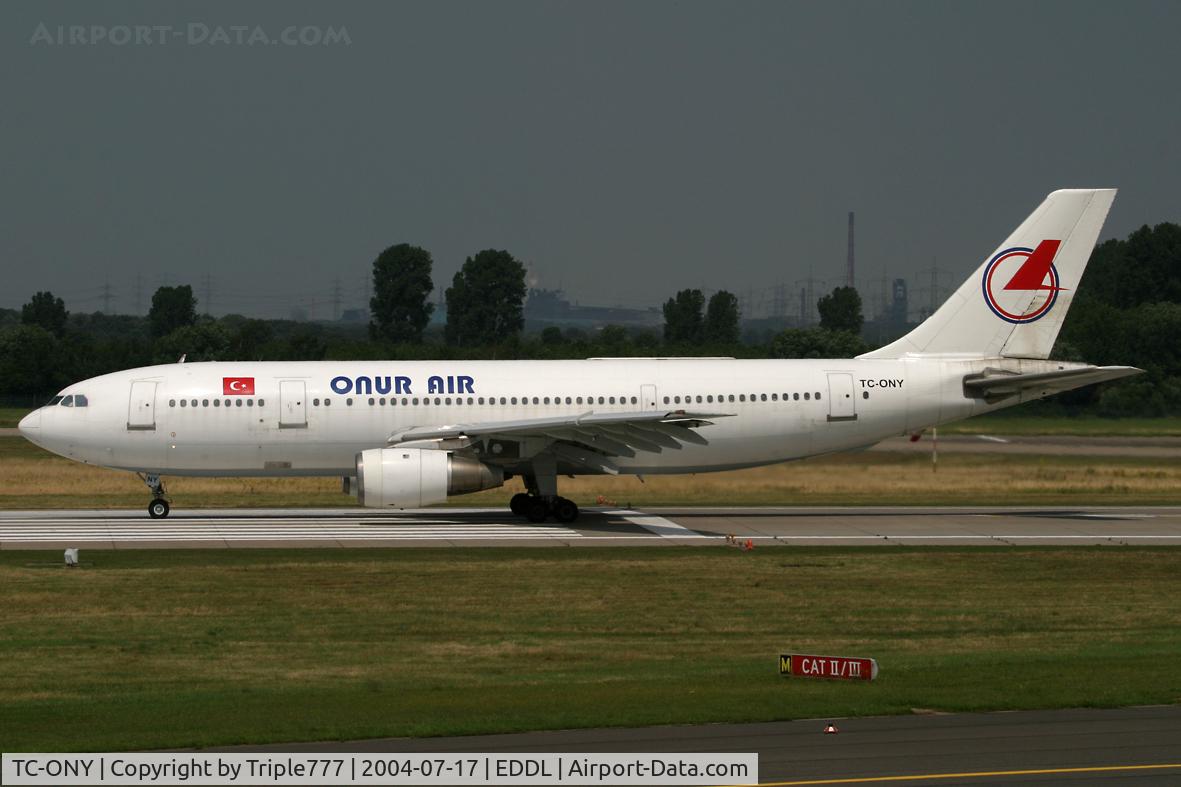 TC-ONY, 1976 Airbus A300B2K-3C C/N 037, Onur Air