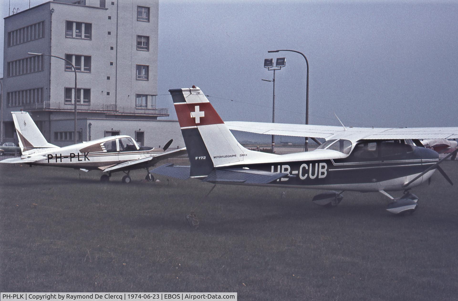 PH-PLK, Gardan GY-80-180 Horizon C/N 239, Ostend Airport, 23-6-74.