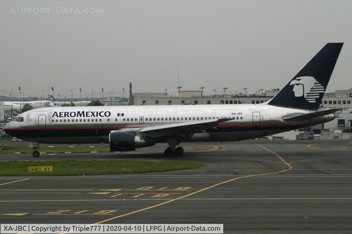 XA-JBC, 1990 Boeing 767-284/ER C/N 24762/307, Aeromexico
