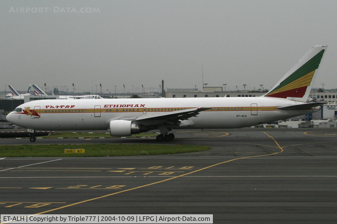 ET-ALH, 2000 Boeing 767-3BG/ER C/N 30565, Ethiopian Airlines