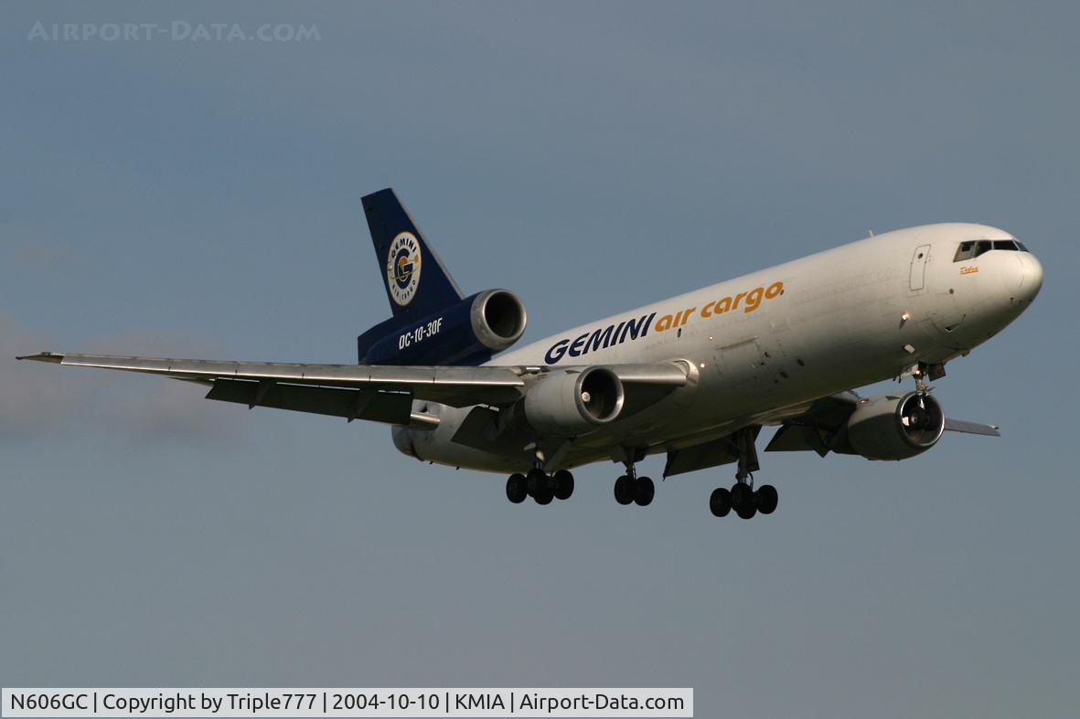 N606GC, 1975 McDonnell Douglas DC-10-30F C/N 47929, Gemini Air Cargo