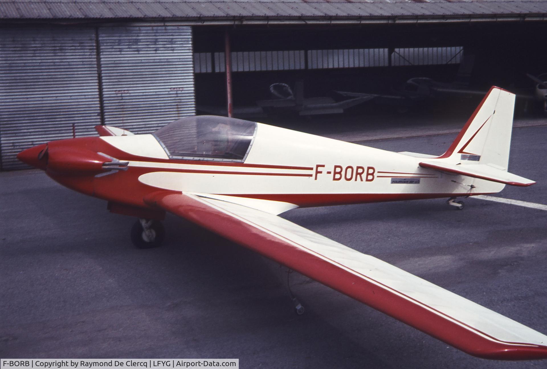 F-BORB, Sportavia-Putzer Fournier RF-4D C/N 4014, Cambrai, summer 1976.
