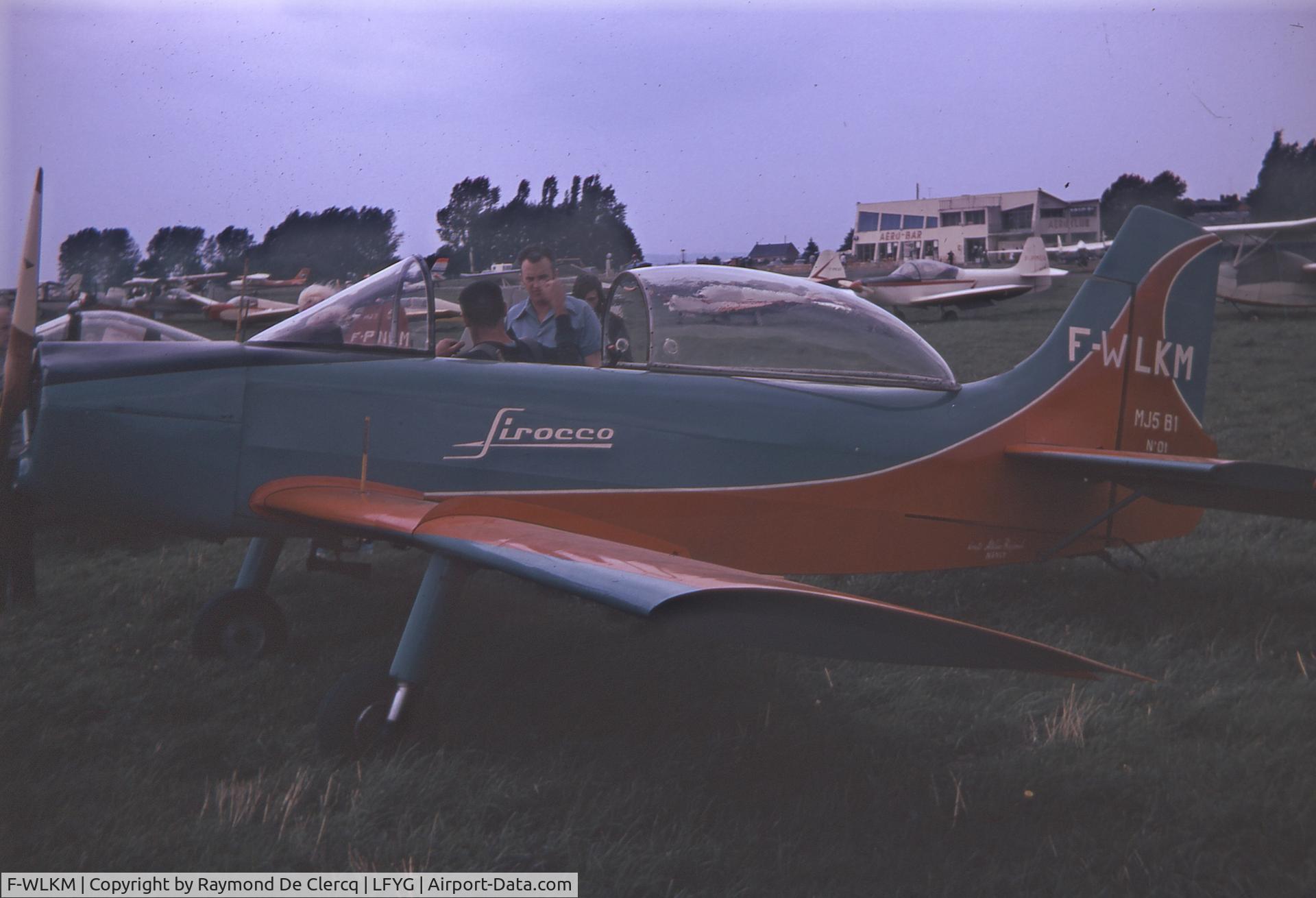 F-WLKM, Jurca MJ-5B1 Sirocco C/N 01, Sirocco.  Cambrai , summer 1976.