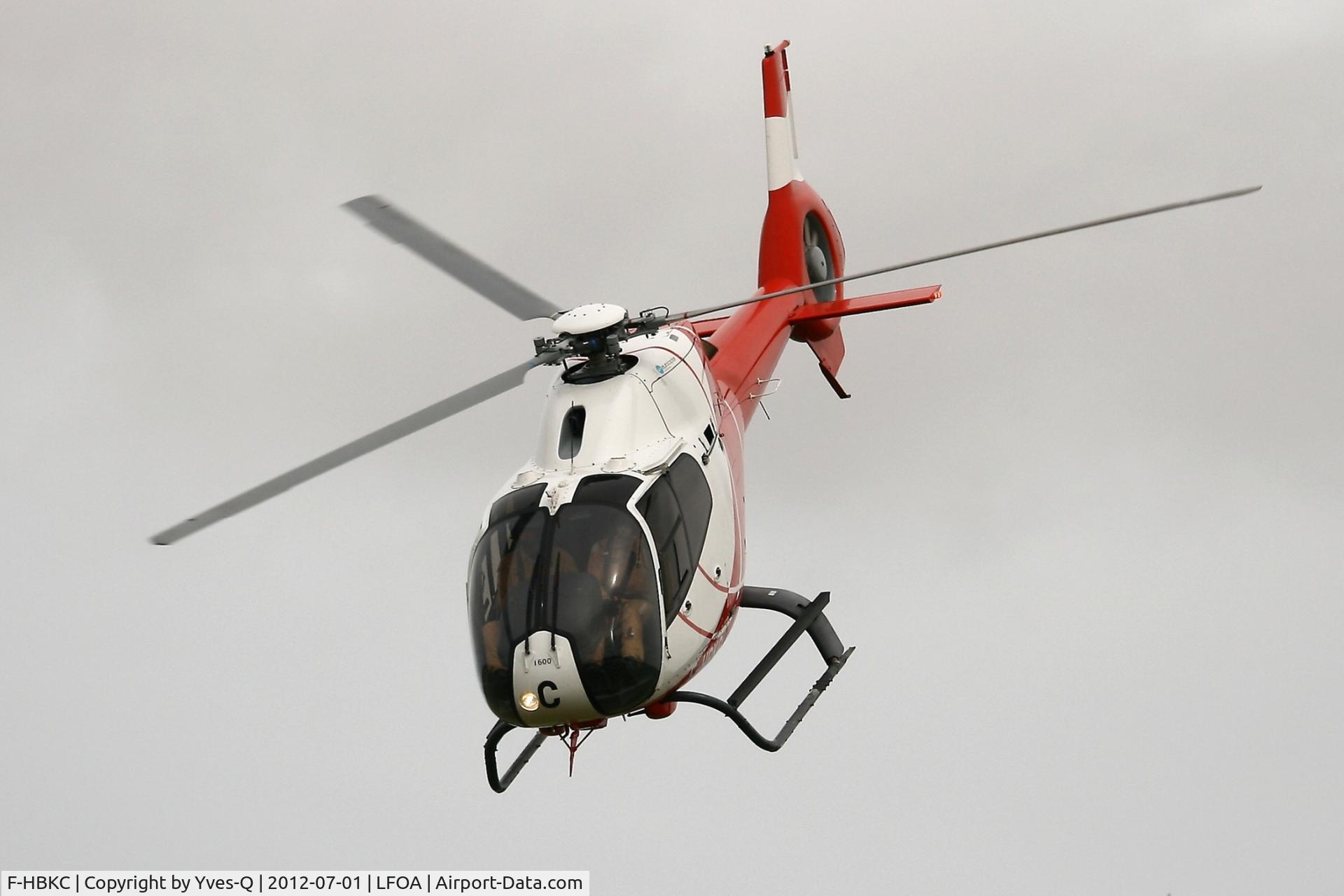 F-HBKC, 2009 Eurocopter EC-120B Colibri NHE C/N 1600, Eurocopter EC 120B Colibri NHE, Solo Display, Avord Air Base 702 (LFOA)  Air Show 2012