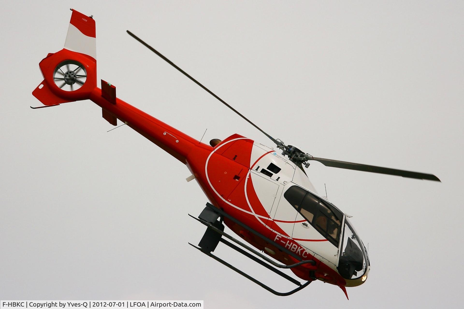 F-HBKC, 2009 Eurocopter EC-120B Colibri NHE C/N 1600, Eurocopter EC 120B Colibri NHE, Solo Display, Avord Air Base 702 (LFOA)  Air Show 2012