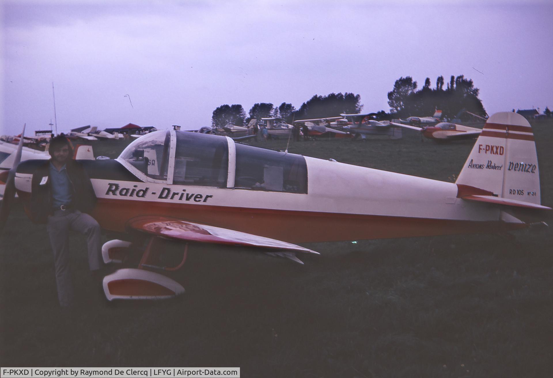 F-PKXD, Denize RD-105 C/N 01, Cambrai,summer 1976.