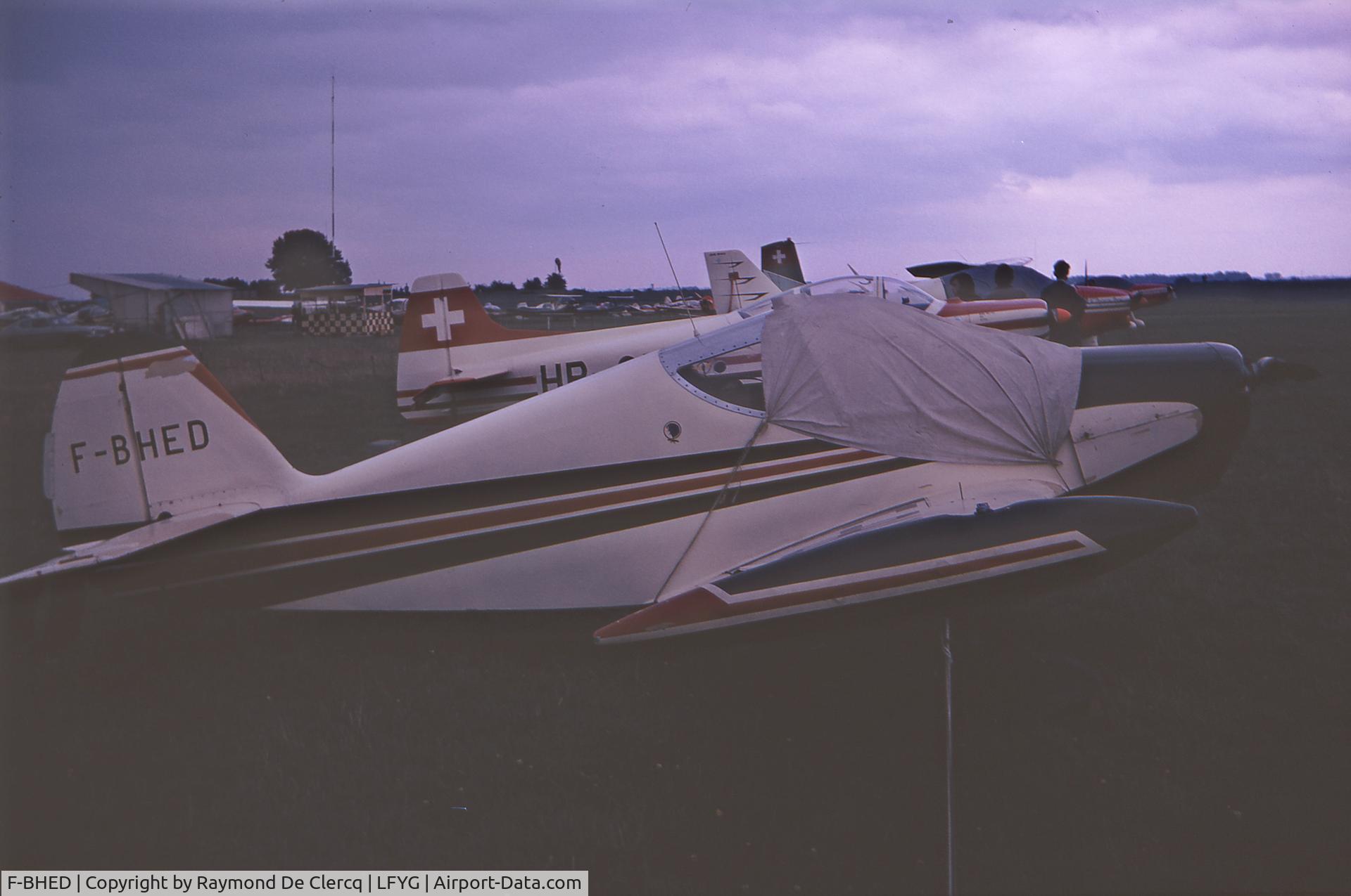 F-BHED, Gardan GY-30 Supercab C/N 3, Cambrai, summer 1976.