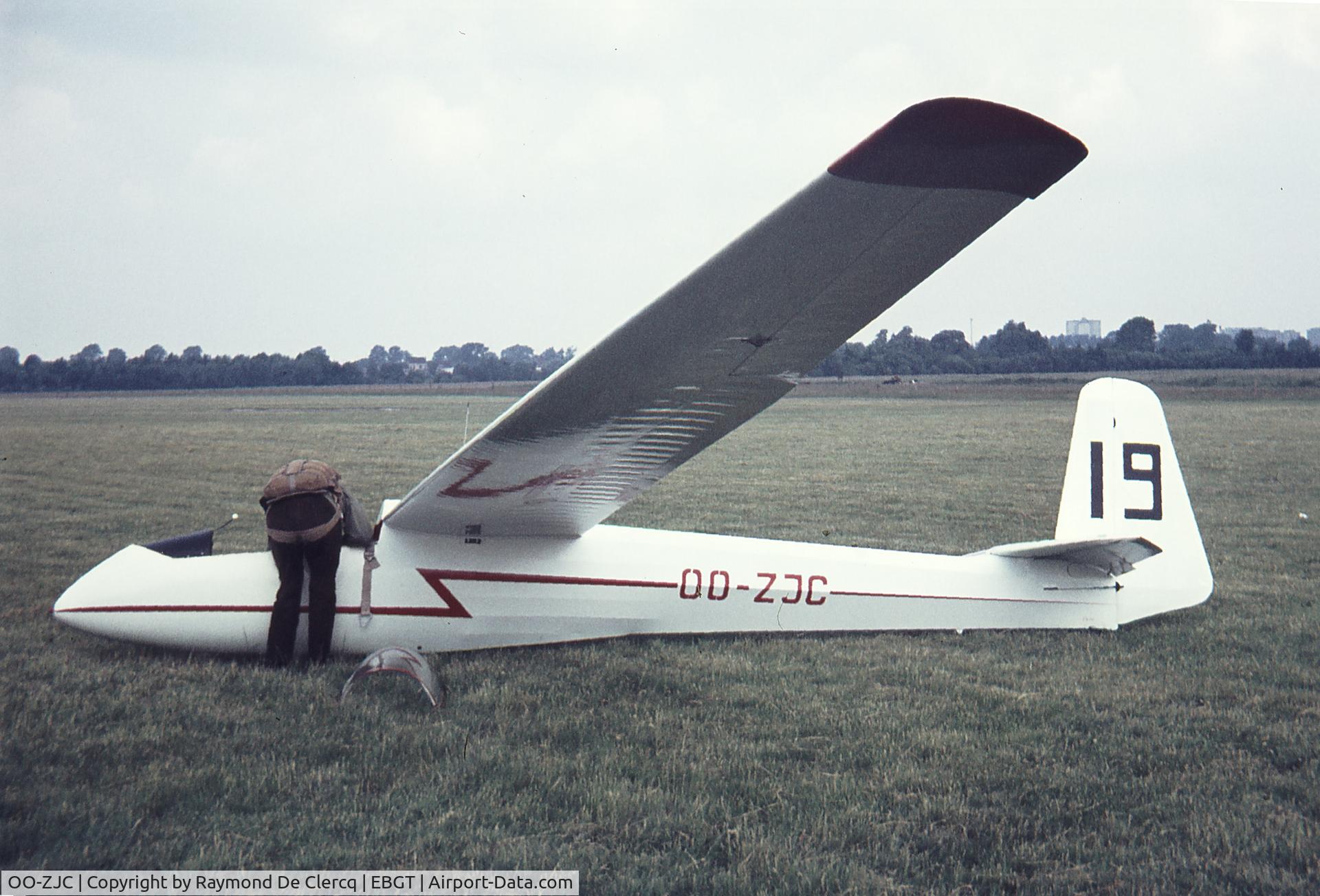 OO-ZJC, 1964 Scheibe Zugvogel IIIB C/N 1089, Gent  1968