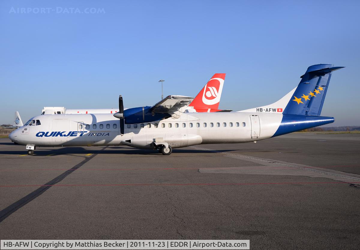 HB-AFW, 2009 ATR 72-212A C/N 870, HB-AFW