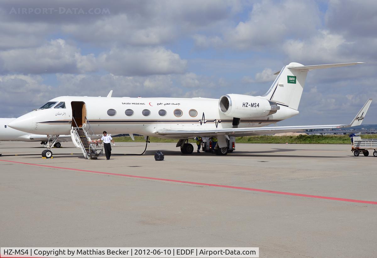 HZ-MS4, Gulfstream G1159 IV SP C/N 1365, HZ-MS4