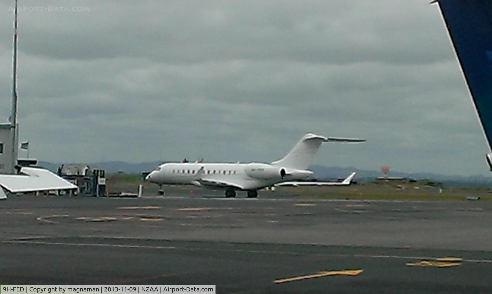 9H-FED, 2007 Bombardier BD-700-1A10 Global Express XRS C/N 9234, Fuzzy phone shot