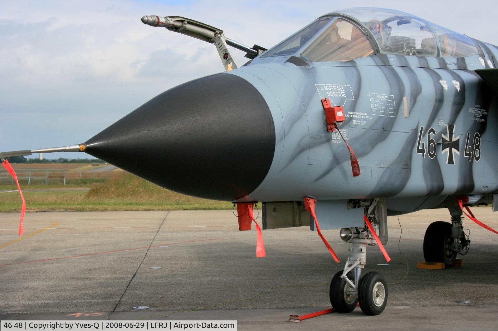 46 48, Panavia Tornado ECR C/N 881/GS281/4348, German Air Force Panavia Tornado ECR, Static Dispay Open Day 