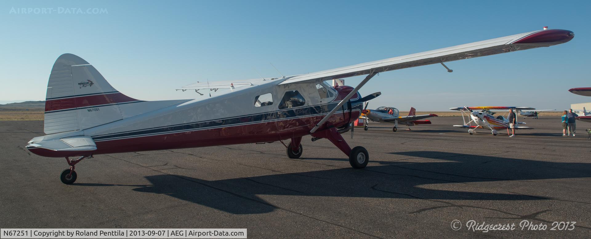 N67251, 1951 De Havilland Canada DHC-2 Beaver Mk.I C/N 251, Seen at the EAA Chapter 179 (Albuquerque, New Mexico) Fly-in at the Double Eagle II Airport