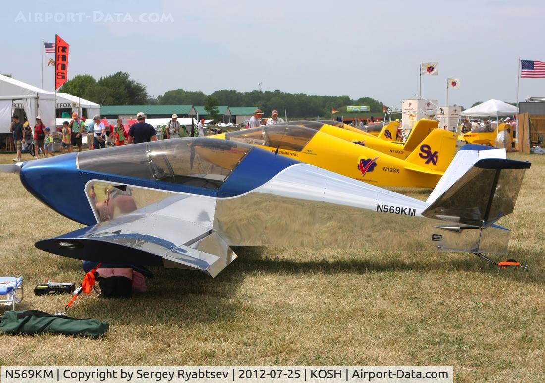 N569KM, Sonex Waiex C/N W0056, Oshkosh