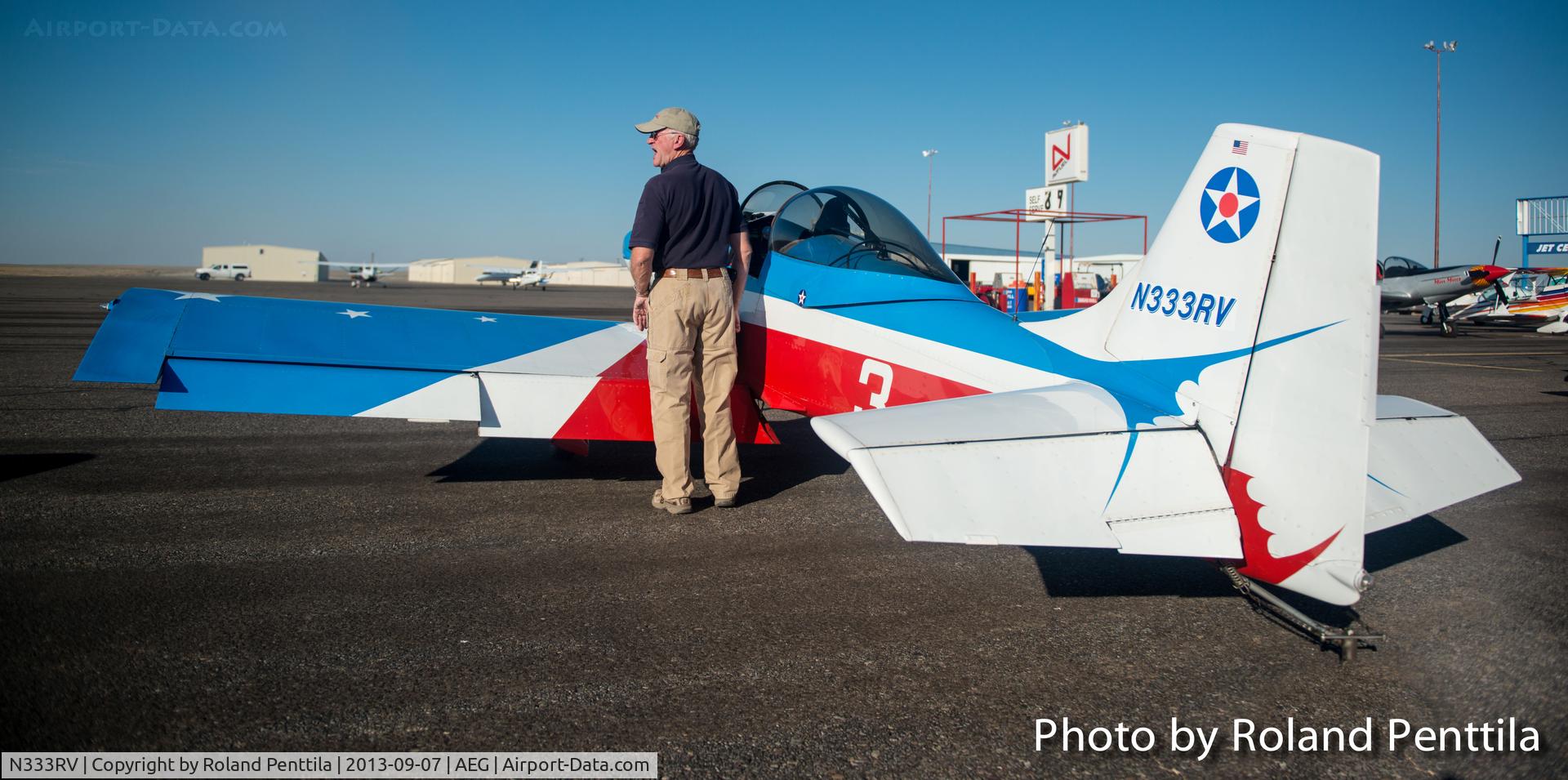 N333RV, 1980 Vans RV-3 C/N 219, Seen at the 2013 EAA Chapter 179 Fly-in at Double Eagle II Airport in New Mexico.