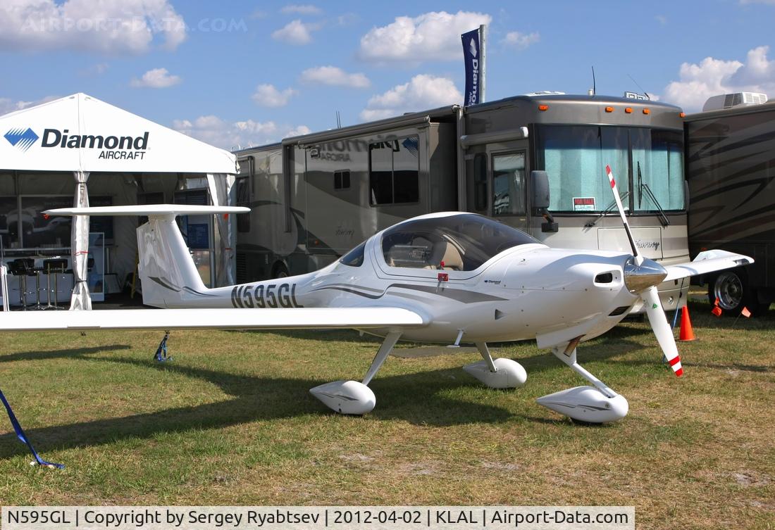 N595GL, Diamond DA-20C-1 Eclipse C/N C0595, Sun-n-Fun