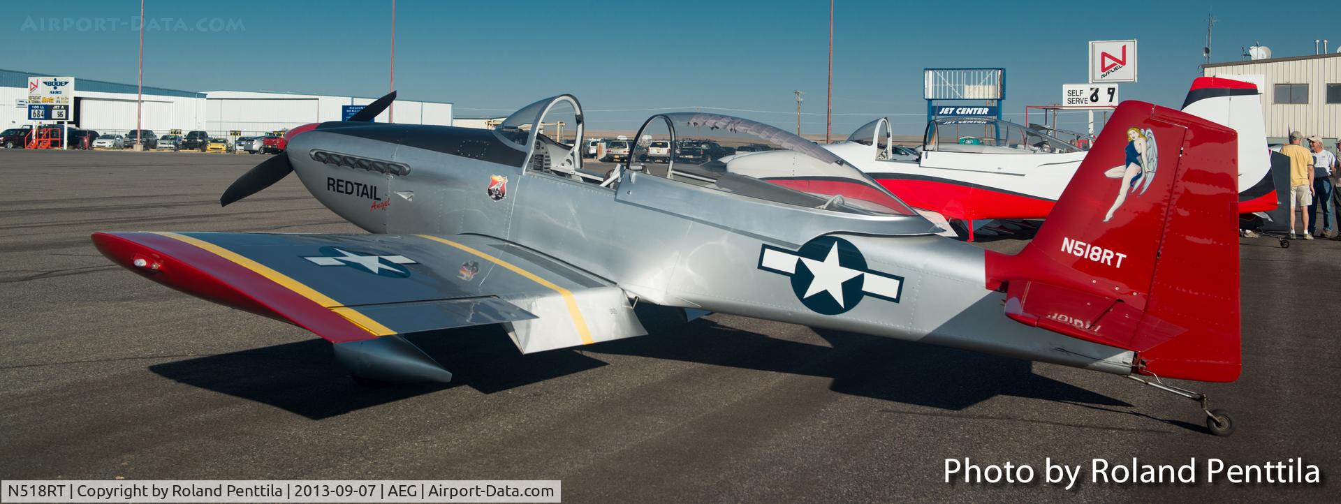 N518RT, 2006 Vans RV-8 C/N 80799, A part of the Chili Flight aerobatics team out of the Albuquerque area.  Owned by Jon Farley and seen at the Chapter 179 EAA Fly-in in 2013.