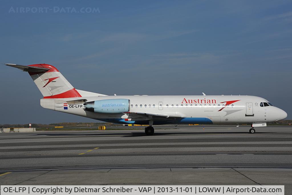 OE-LFP, Fokker 70 (F-28-0070) C/N 11560, Austrian Airlines Fokker 70