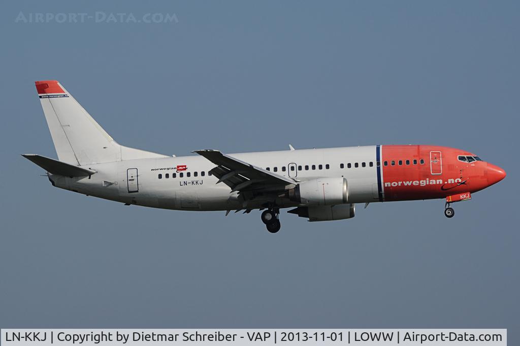 LN-KKJ, 1997 Boeing 737-36N C/N 28564, Norwegian Boeing 737-300