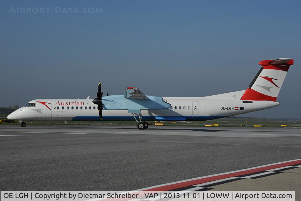 OE-LGH, 2002 De Havilland Canada DHC-8-402Q Dash 8 C/N 4075, Austrian Airlines Dash 8-400