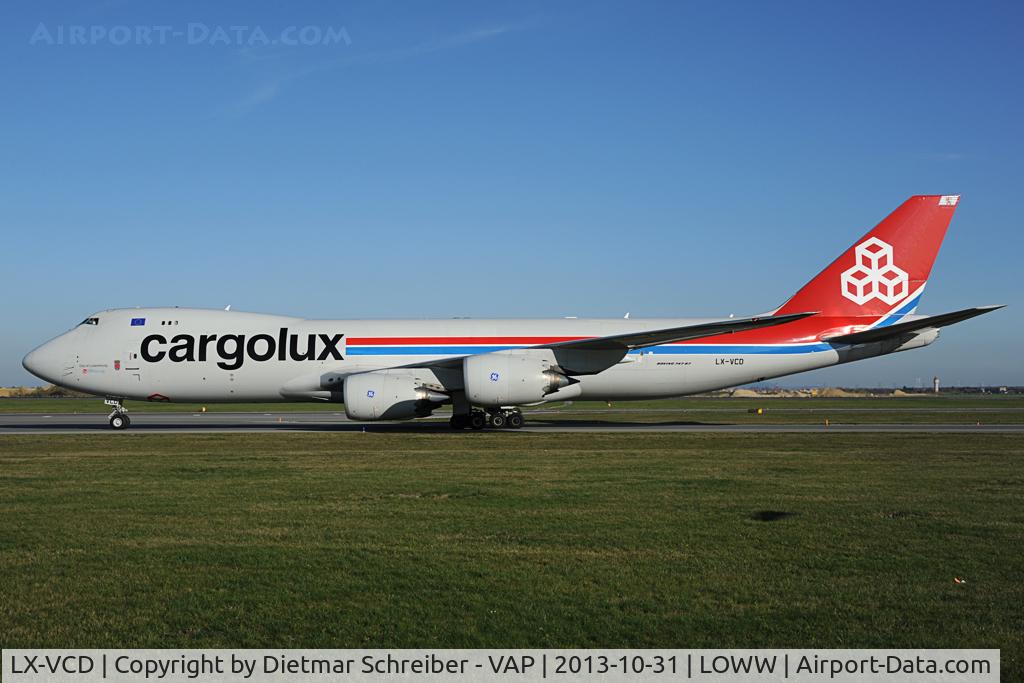 LX-VCD, 2011 Boeing 747-8R7F C/N 35809, Cargolux Boeing 747-8
