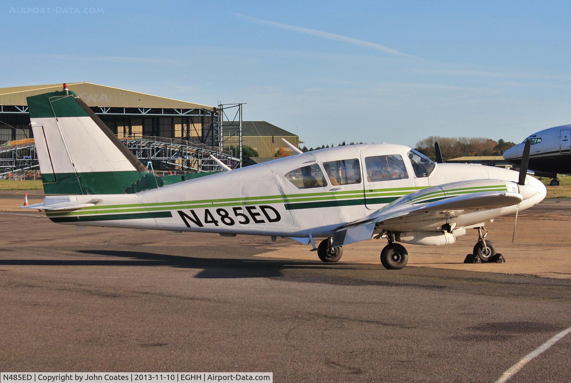N485ED, 1968 Piper PA-23-250 C/N 27-3864, An Aztec visiting BHL