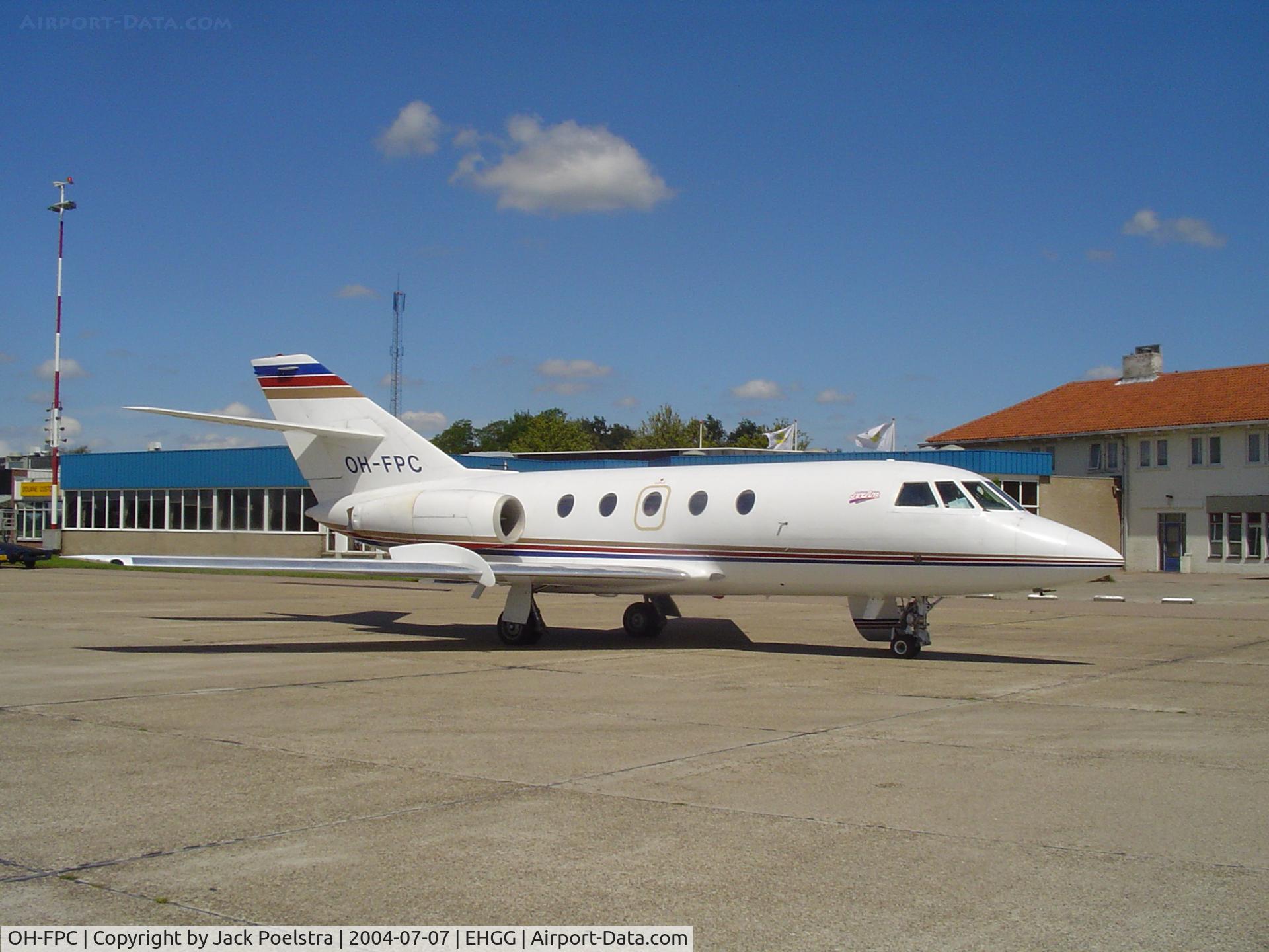 OH-FPC, 1976 Dassault Falcon (Mystere) 20F C/N 345, Da-20 at Groningen airport